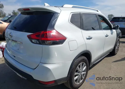 2018 Nissan Rogue Sv z USA, uszkodzony, nr VIN KNMAT2MT1JP566172